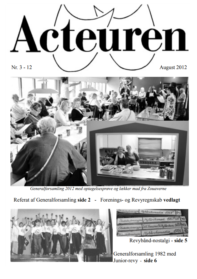 forside fra actueren august 2012