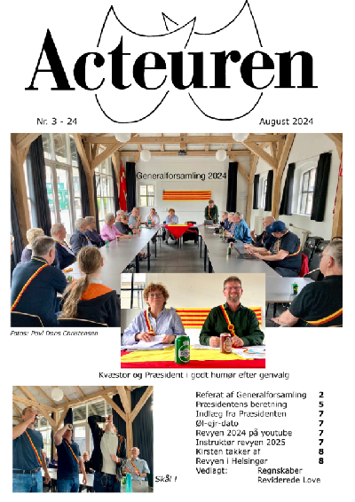 forside fra actueren august 2024