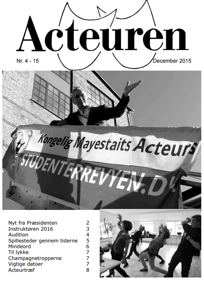 forside fra actueren december 2015