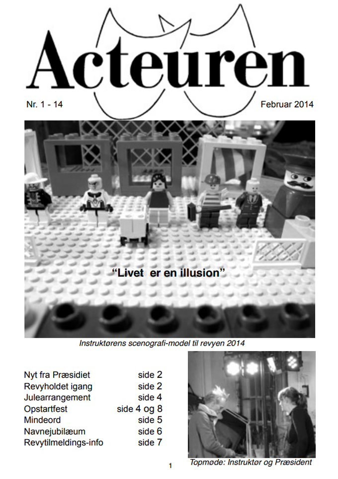 forside fra actueren februar 2014