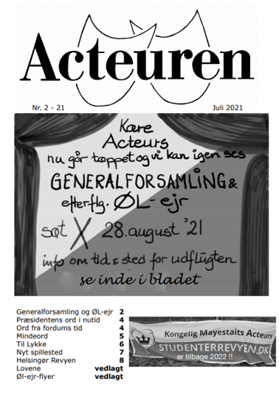 forside fra actueren juli 2021