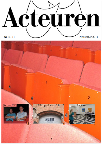 forside fra actueren november 2011