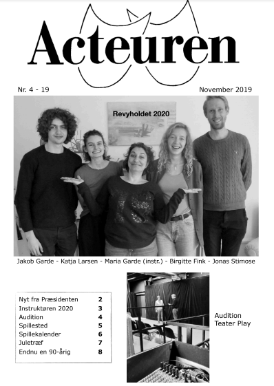 forside fra actueren november 2019